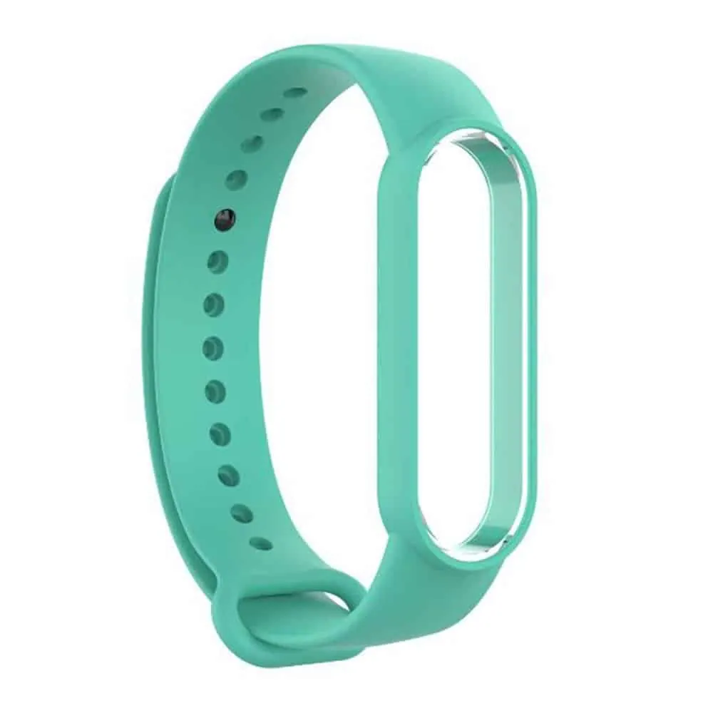 Silicone Band for xiaomi band 5 - Frost Blue