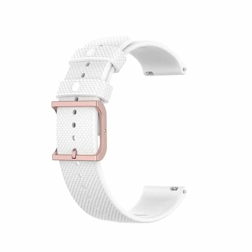 Silicone strap for Polar Ignite 2 - White