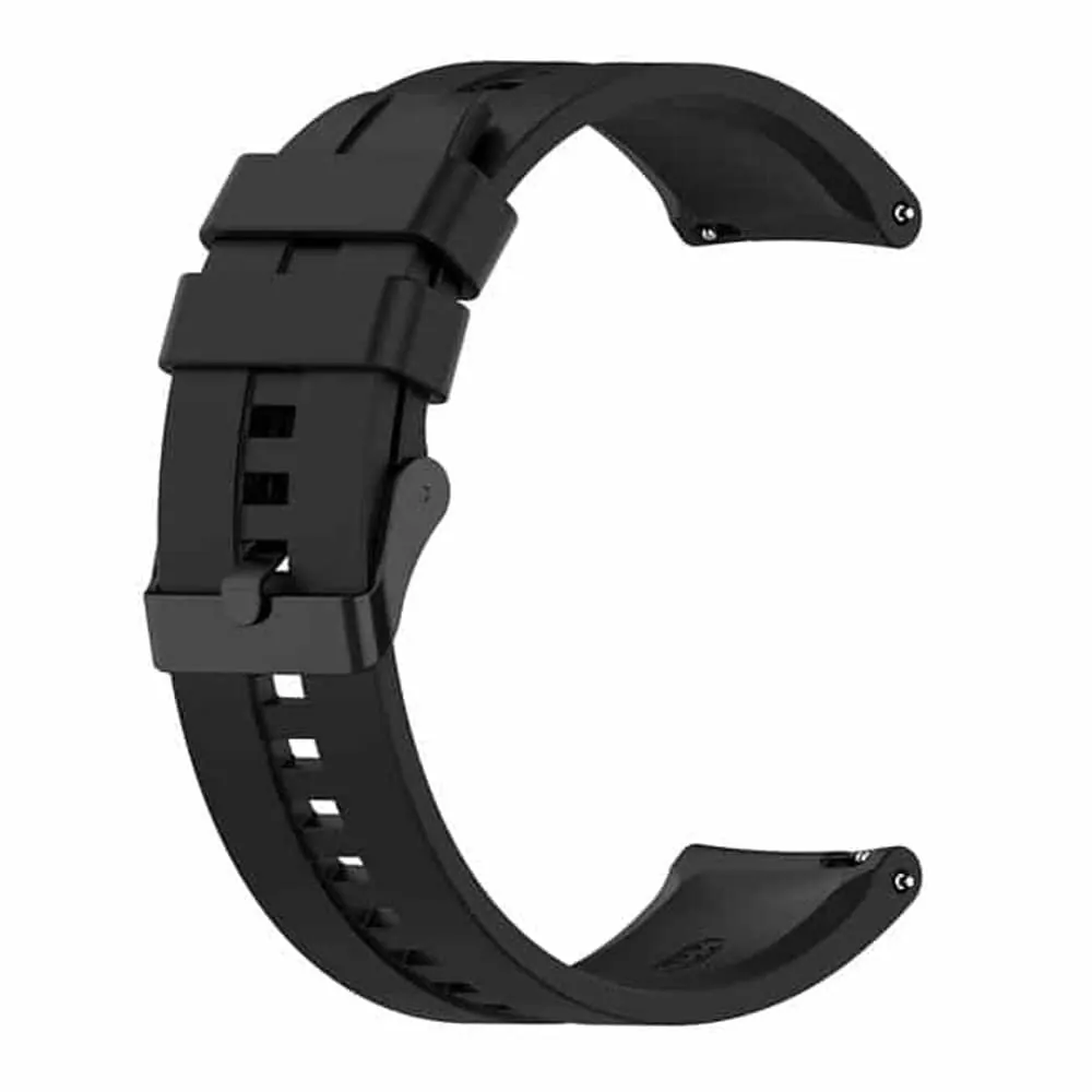 20mm Silicone Band for Huawei watch GT3 42mm - Black