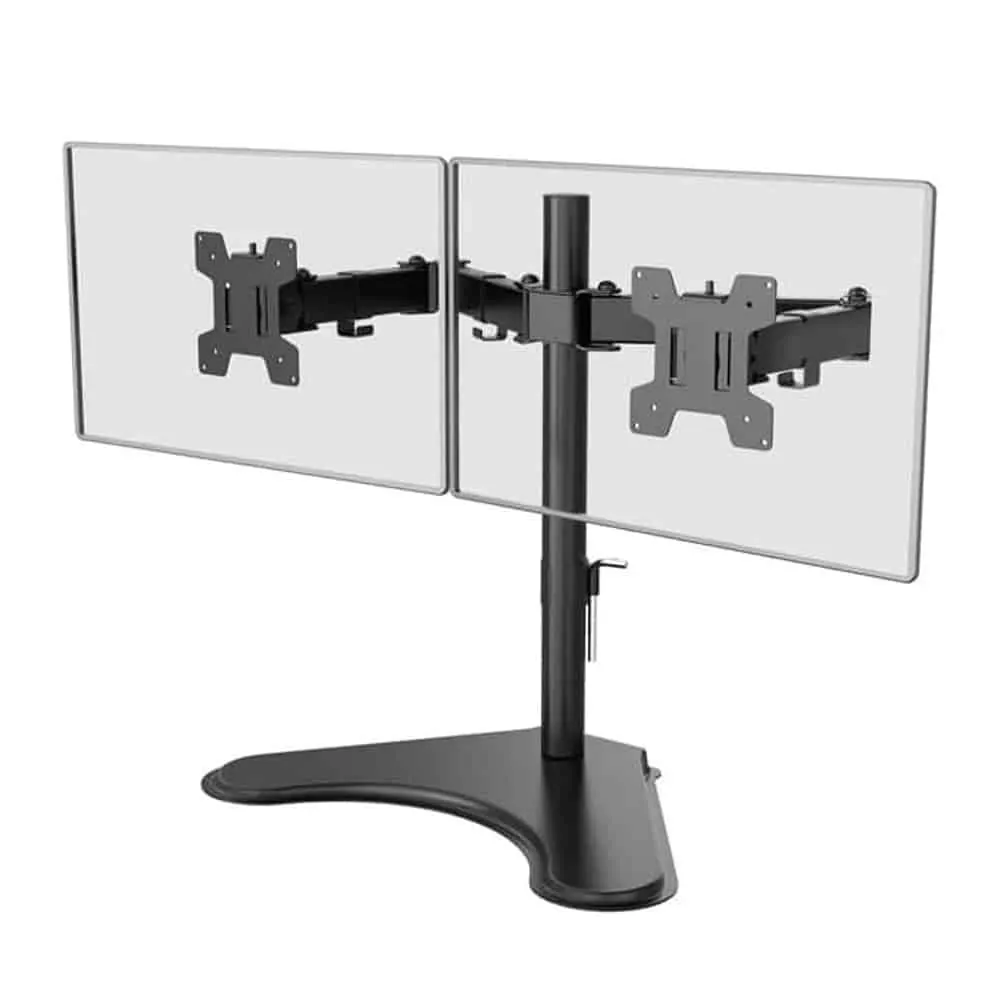 Adjustable Dual Monitor Screen TV LCD LED Desk Mount