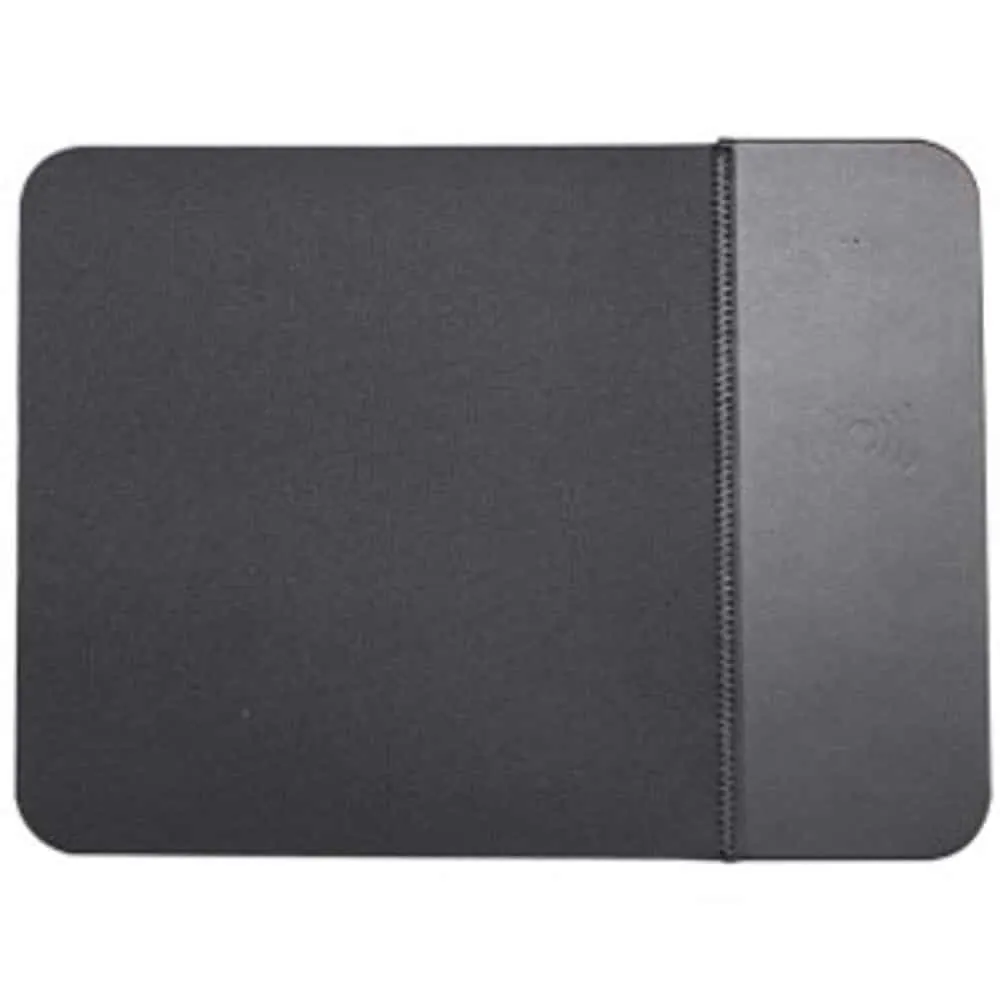 Mousepad with Wireless Phone Fast Charge 10W - Black