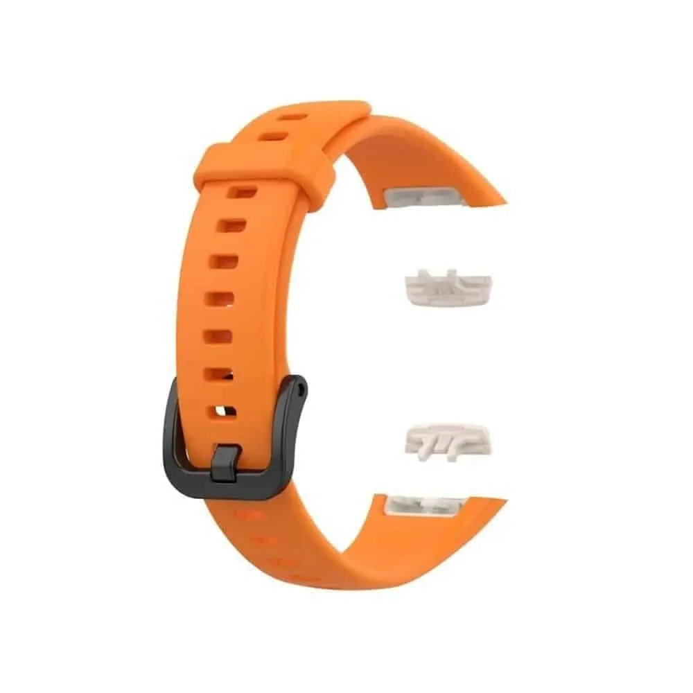 Replacement Silicone Strap for Huawei Band 6/Honor Band 6 - Orange