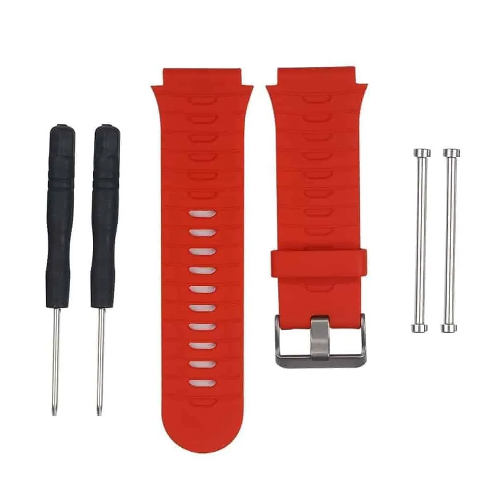 Silicone Strap for Garmin Forerunner 920XT- Red