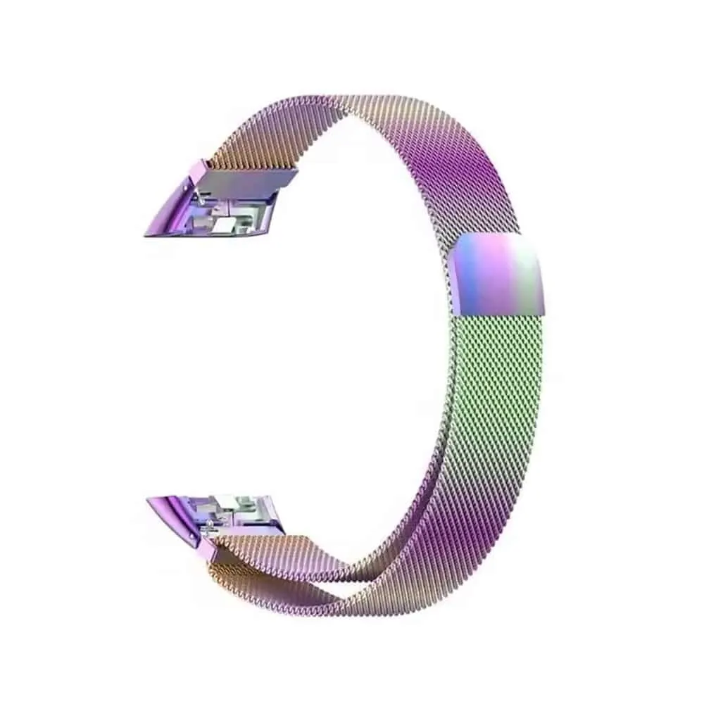 Stainless Steel Milanese Strap for Fitbit Alta - Colourful - M-L