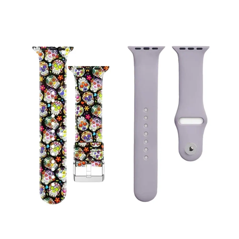 Silicone Strap for 38/40/41mm Apple Watch x2 Combo Pack