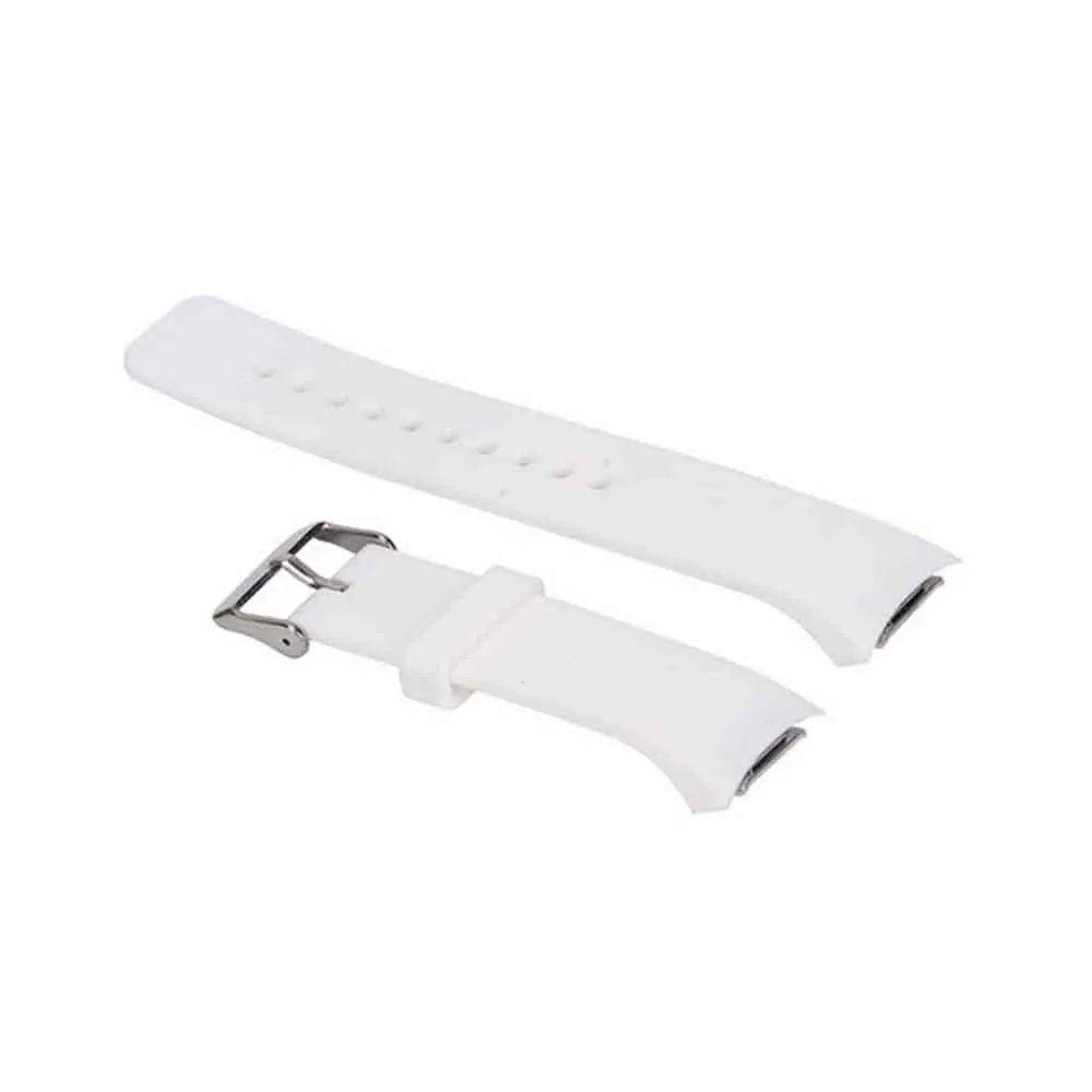 Silicone Strap for Samsung Gear S2 R720 R730 (M/L) - White