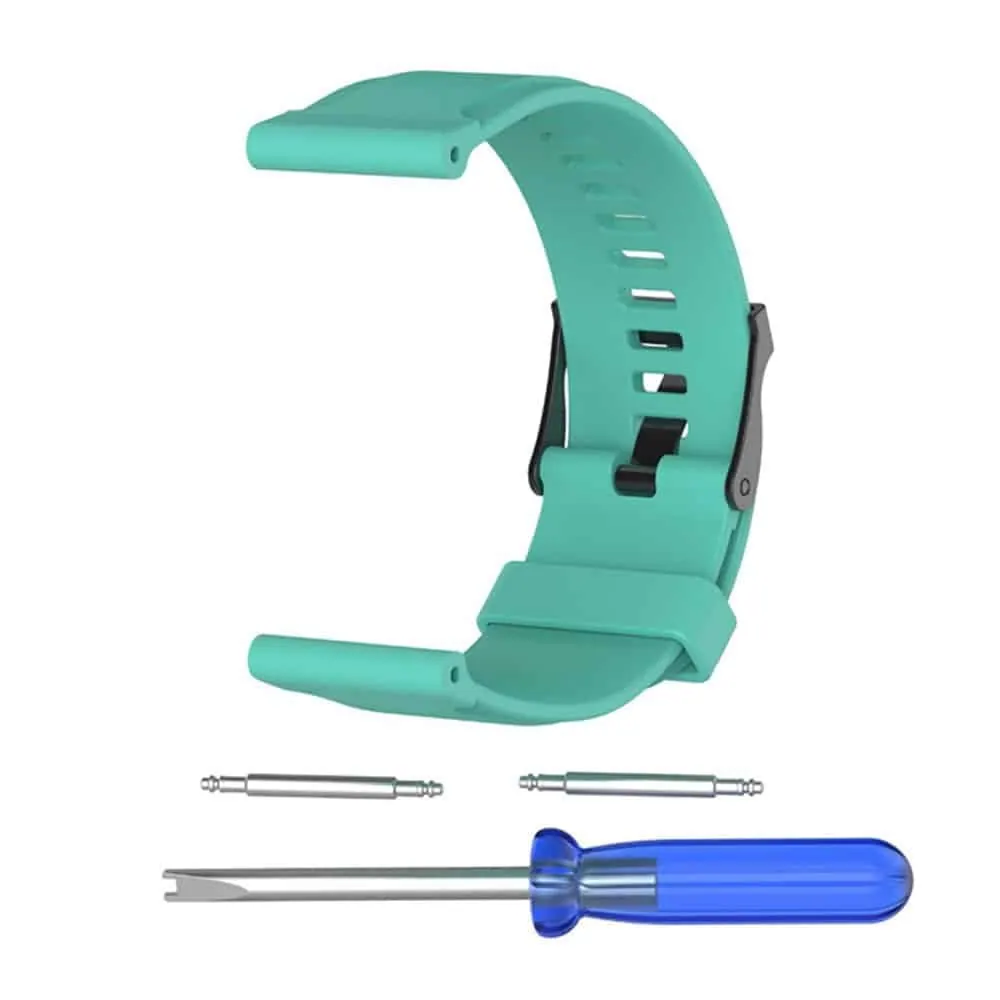 Suunto Traverse silicone strap - Frost Blue