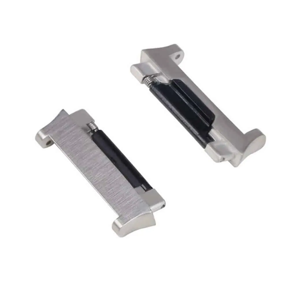 Replacement S/Steel Adapter Connectors for Fitbit Ionic - Silver