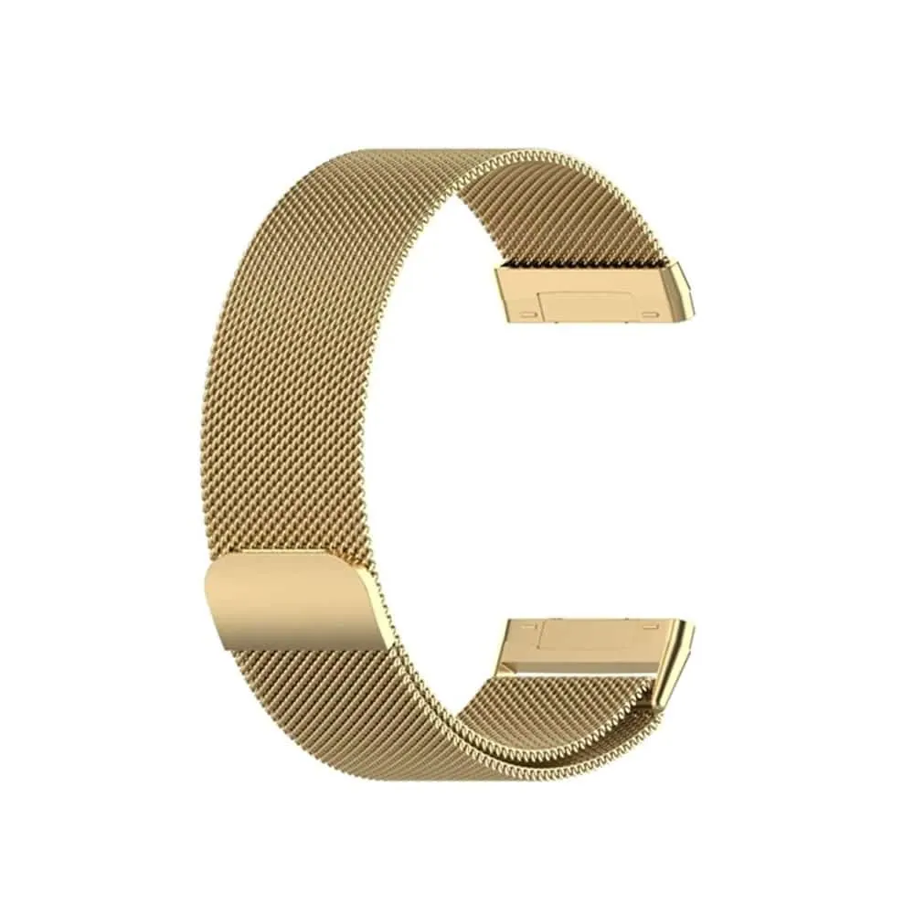 Fitbit Versa 3/Sense Milanese strap - Gold