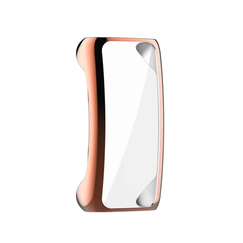 TPU Silicone Protective Case for Fitbit Inspire 2 - Rose Gold