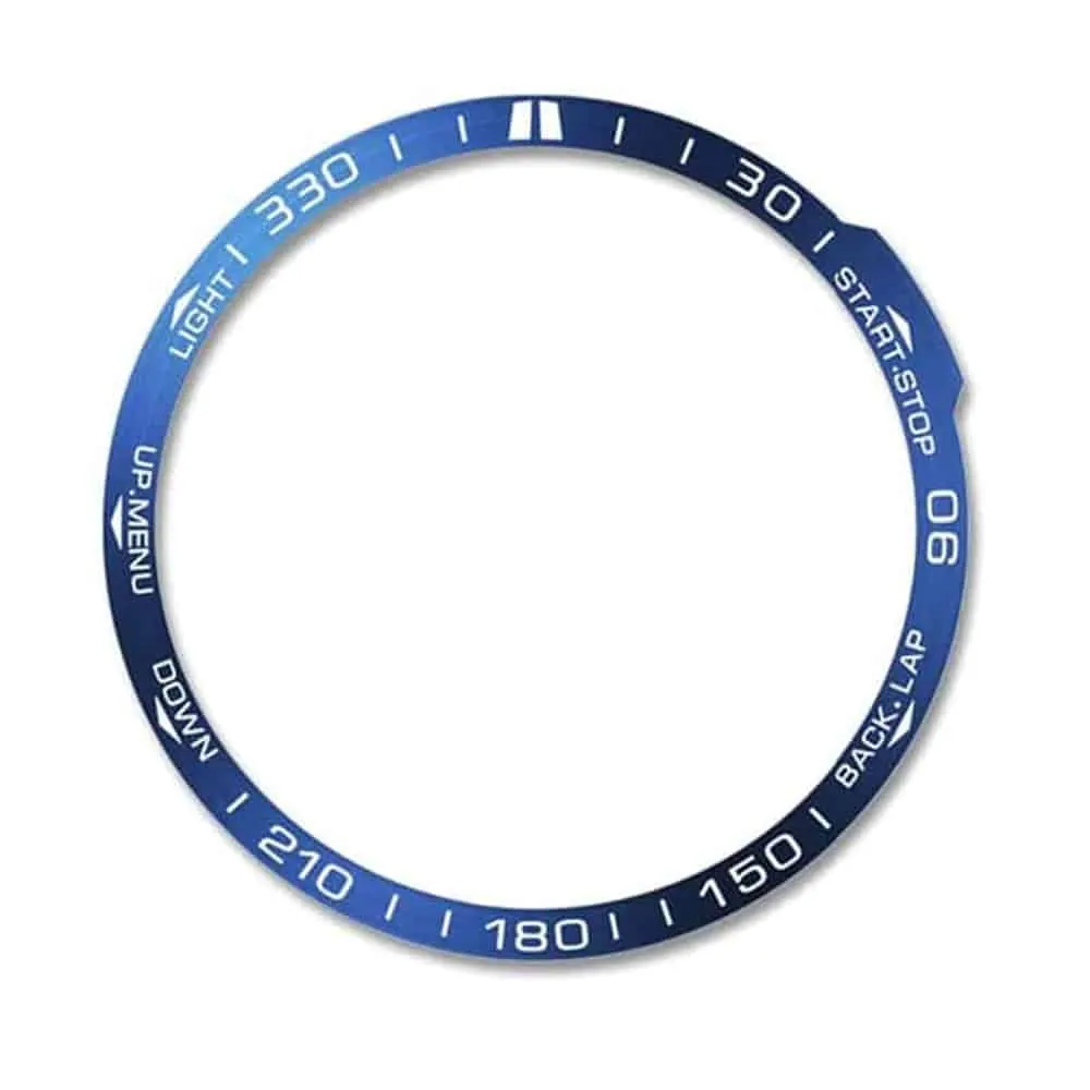 Bezel for Garmin Fenix 7X watch - Blue