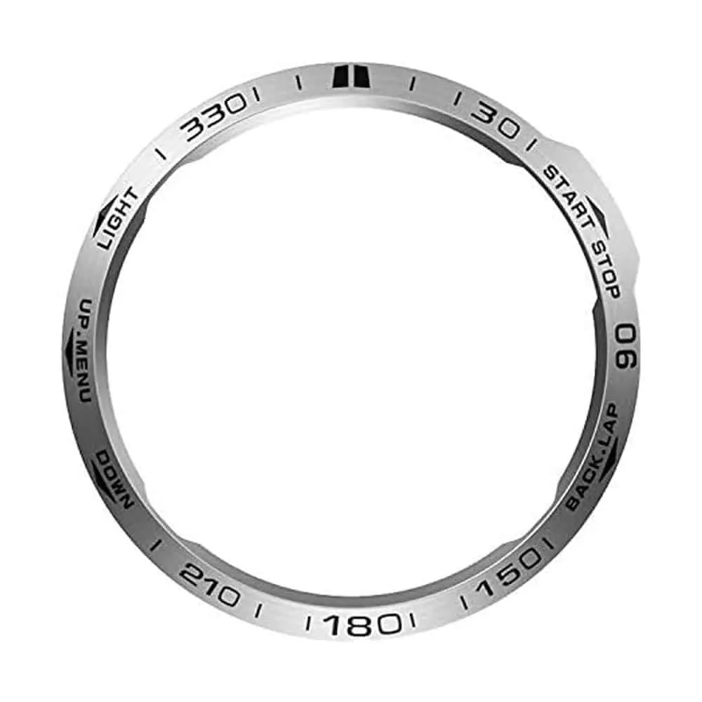 Bezel for Garmin Fenix 7X watch - Silver