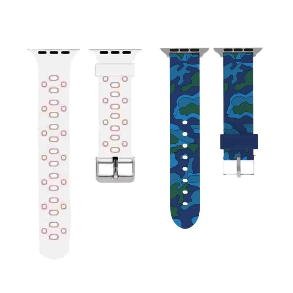 Silicone Straps Compatible with 42/44/45/49mm Apple Watch