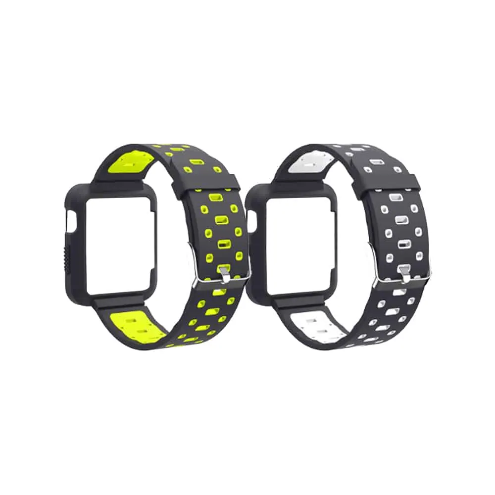 Silicone Strap & Bumper Case 38mm Apple Watch 2pc Combo