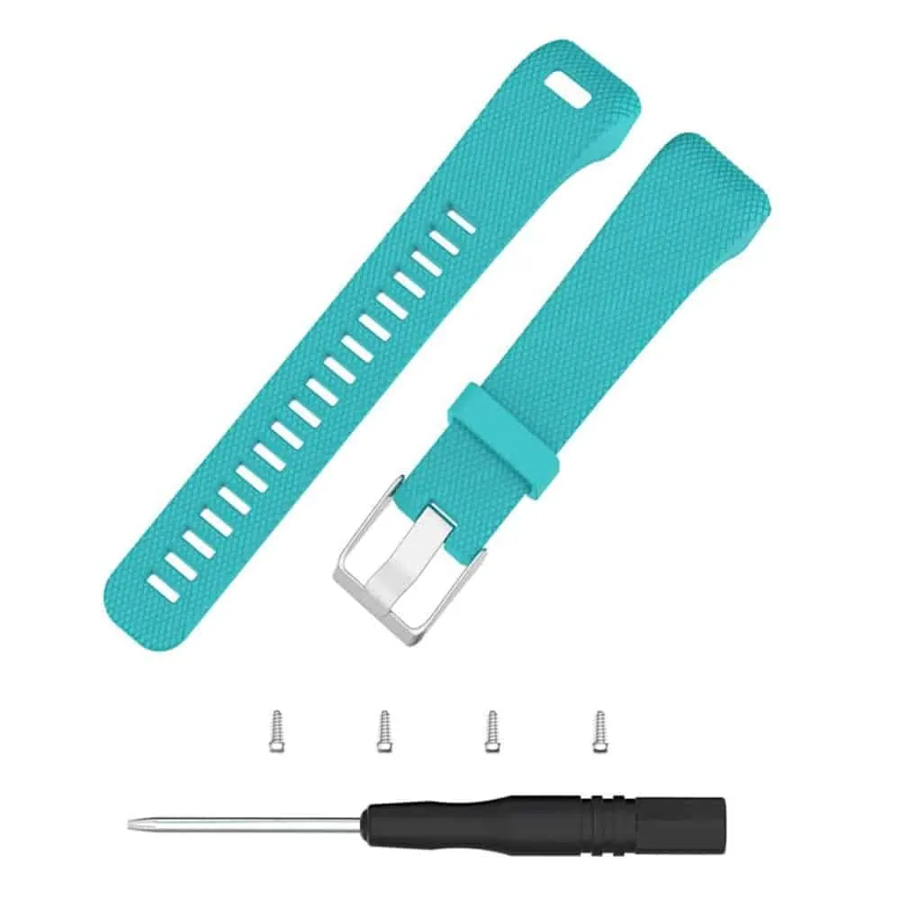 Garmin Vivosmart HR Plus silicone strap - Frost blue