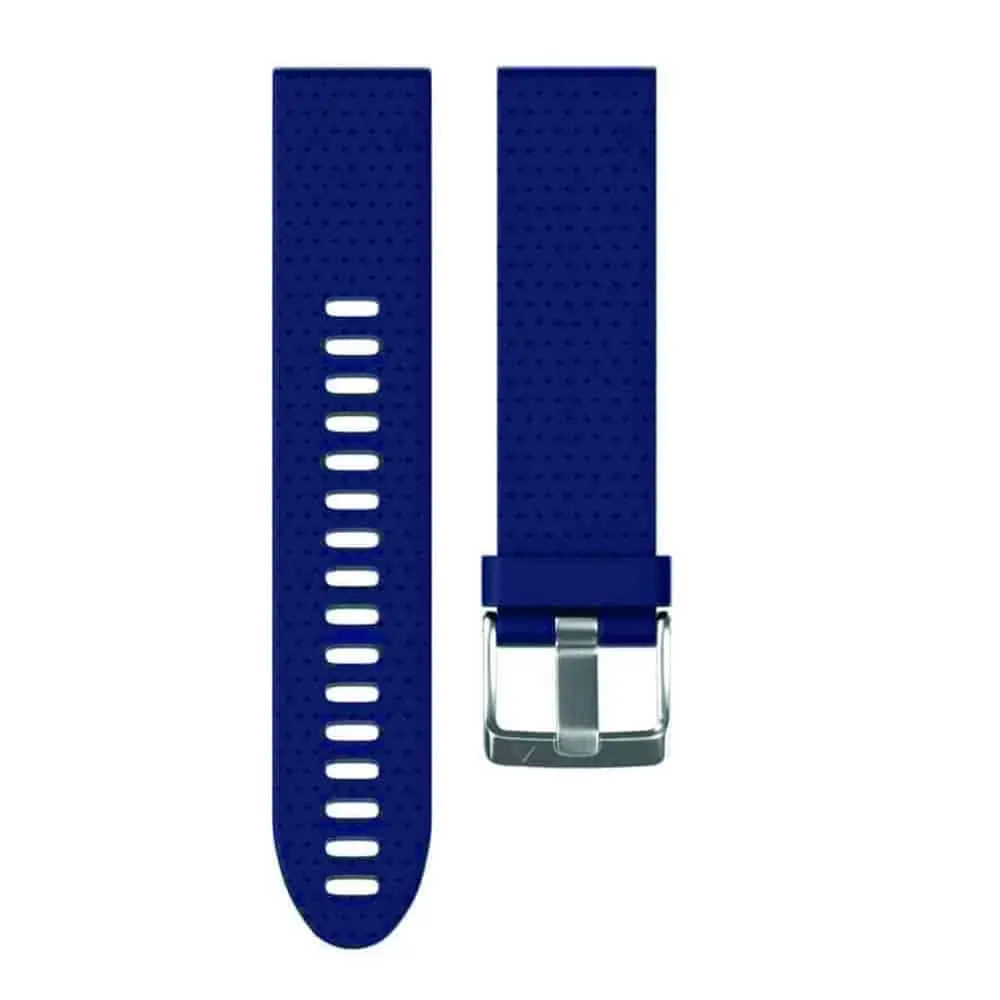 20mm EasyFit Silicone Strap for Garmin - Navy