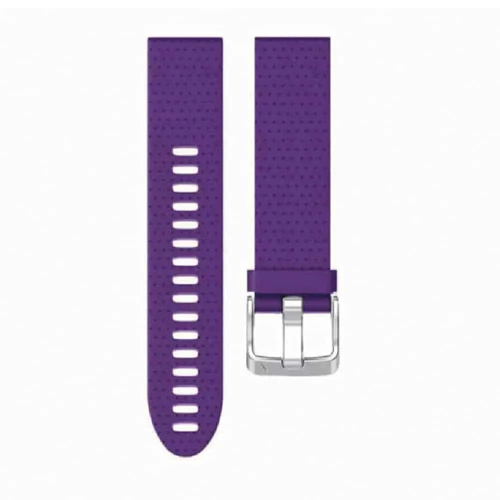 20mm EasyFit Silicone Strap for Garmin - Purple