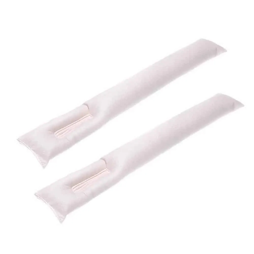 Car Seat Anti-Lost Vegan Leather Gap Filler Case Set - x2 - Beige