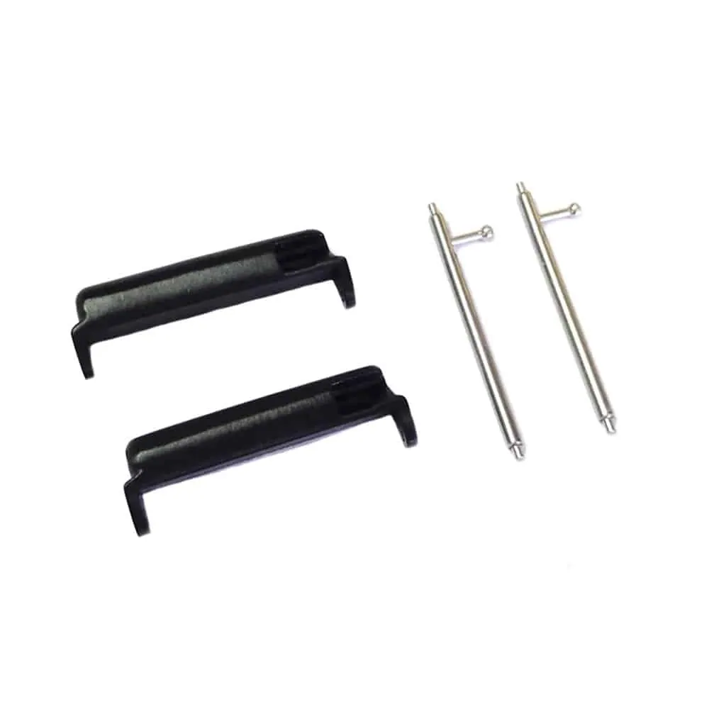 Stainless Steel Lug Adapter Connectors for 22mm Fitbit Versa