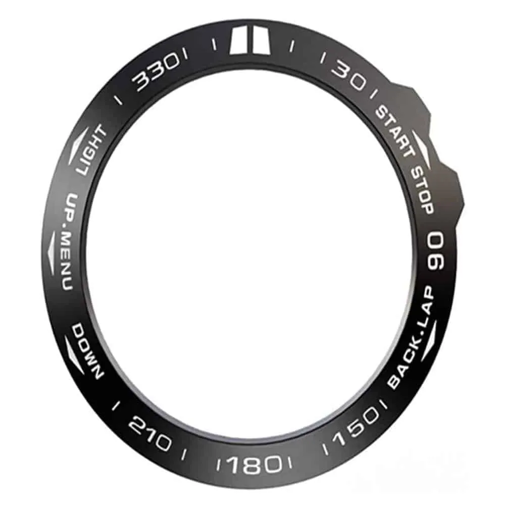 Garmin Fenix 5X stainless-steel watch bezel - Black