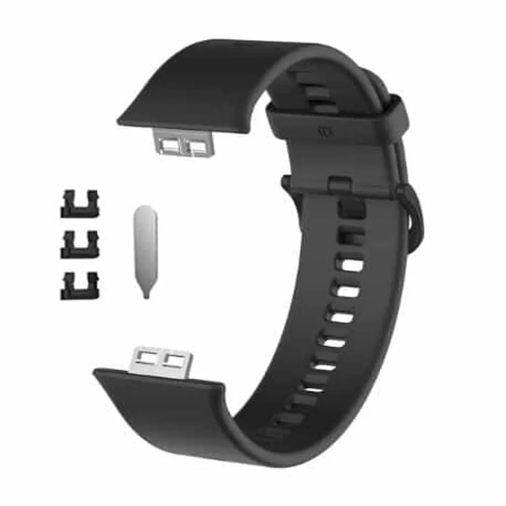 Huawei Watch Fit/Fit Elegant silicone strap - Black