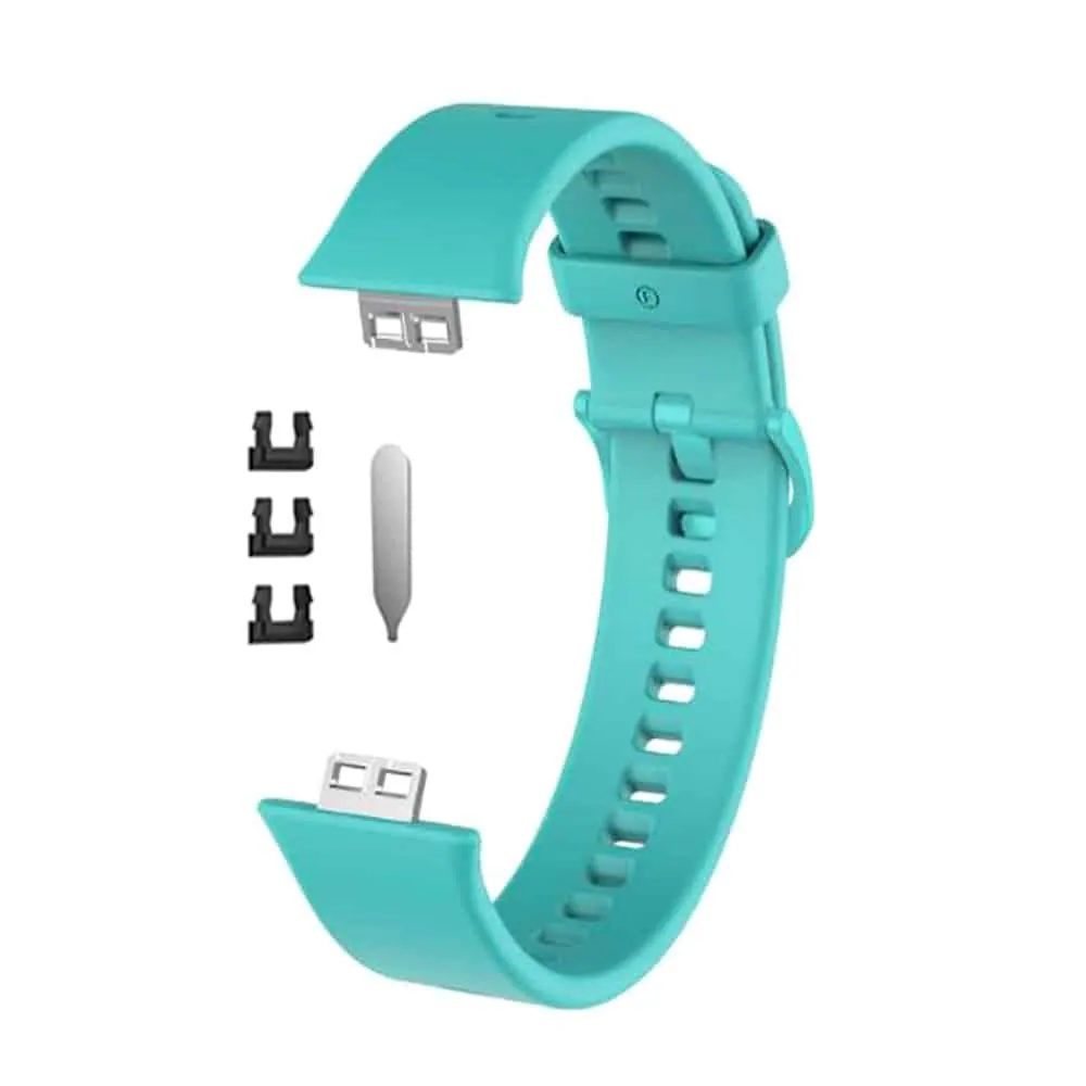 Huawei Watch Fit/Fit Elegant silicone strap - Frost Blue