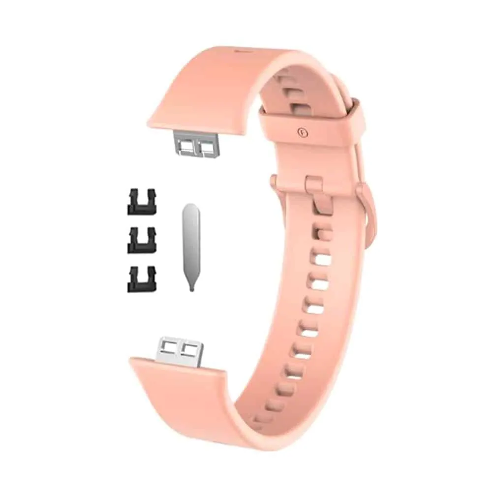 Huawei Watch Fit/Fit Elegant silicone strap - Sand pink