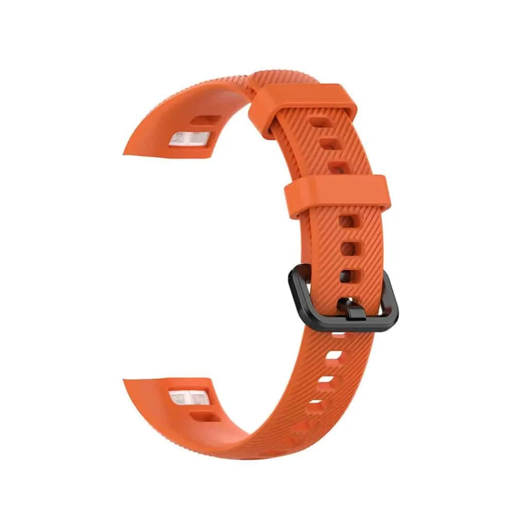 Huawei Band 3/Band 4 Pro silicone strap - Orange