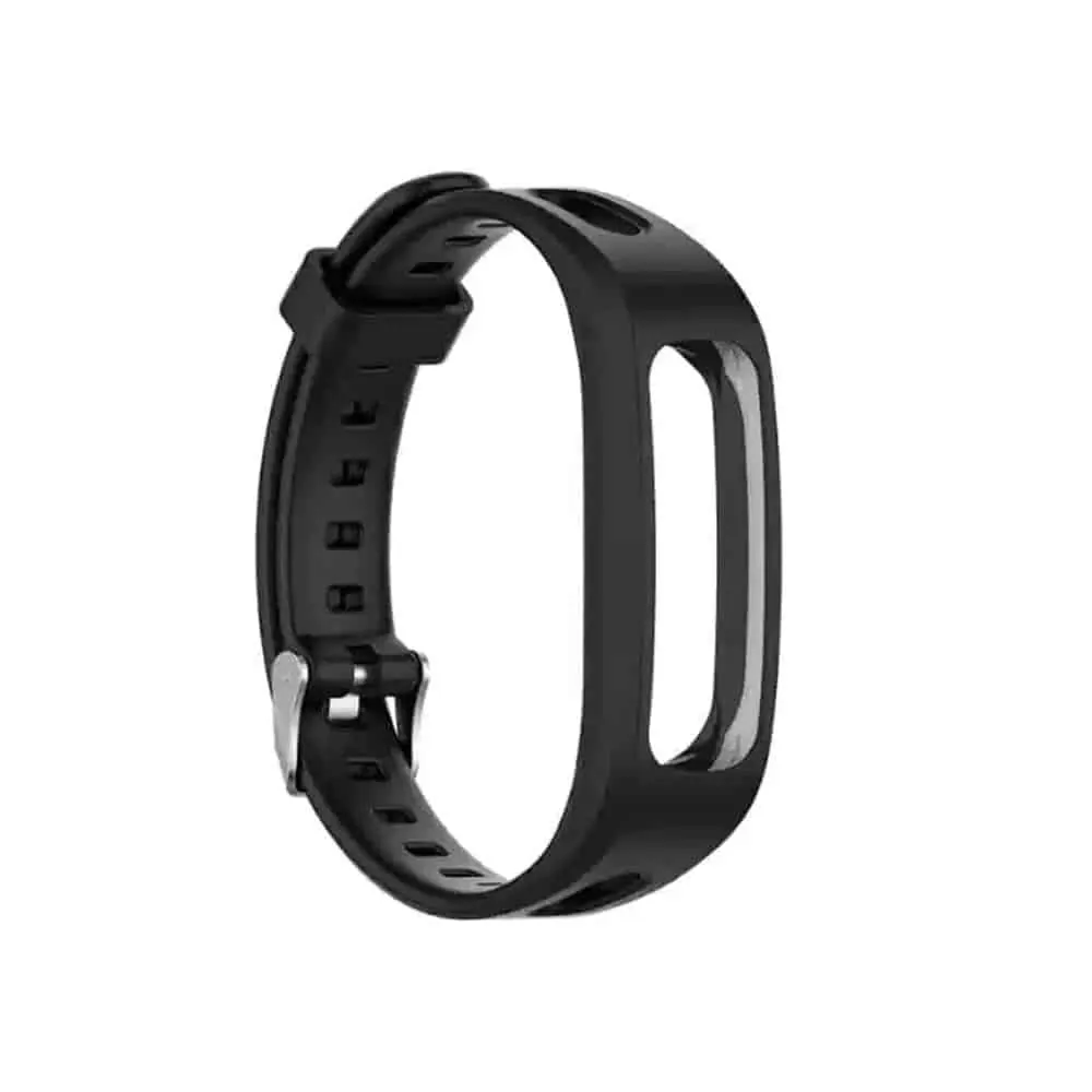 Silicone Strap for Huawei Band 3E - Black