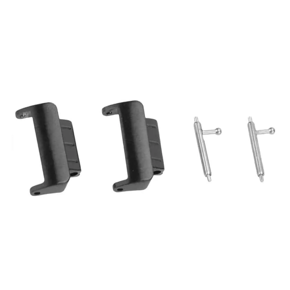 S/Steel Adapter Connector for Fitbit Inspire/ HR - Black