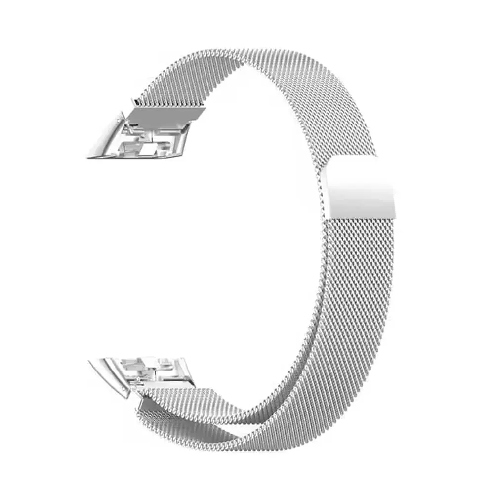 Stainless Steel Milanese Strap for Fitbit Alta - Silver - S-M