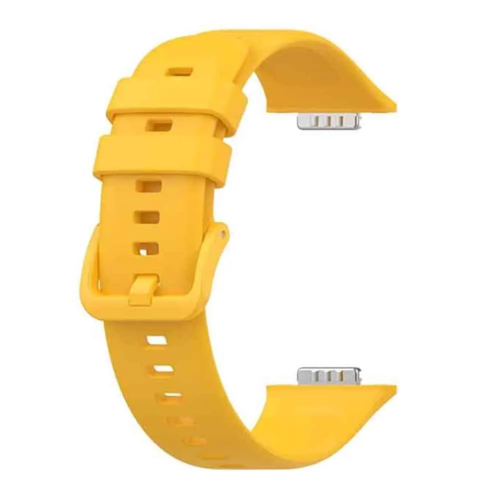 20mm Silicone Strap for Huawei Watch Fit 2/ Fit 2 Active - Yellow