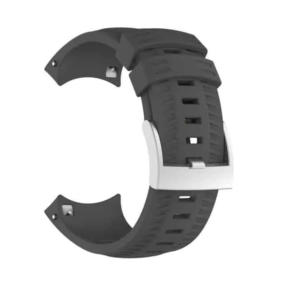 Silicone Strap for Suunto 9 Baro -Grey