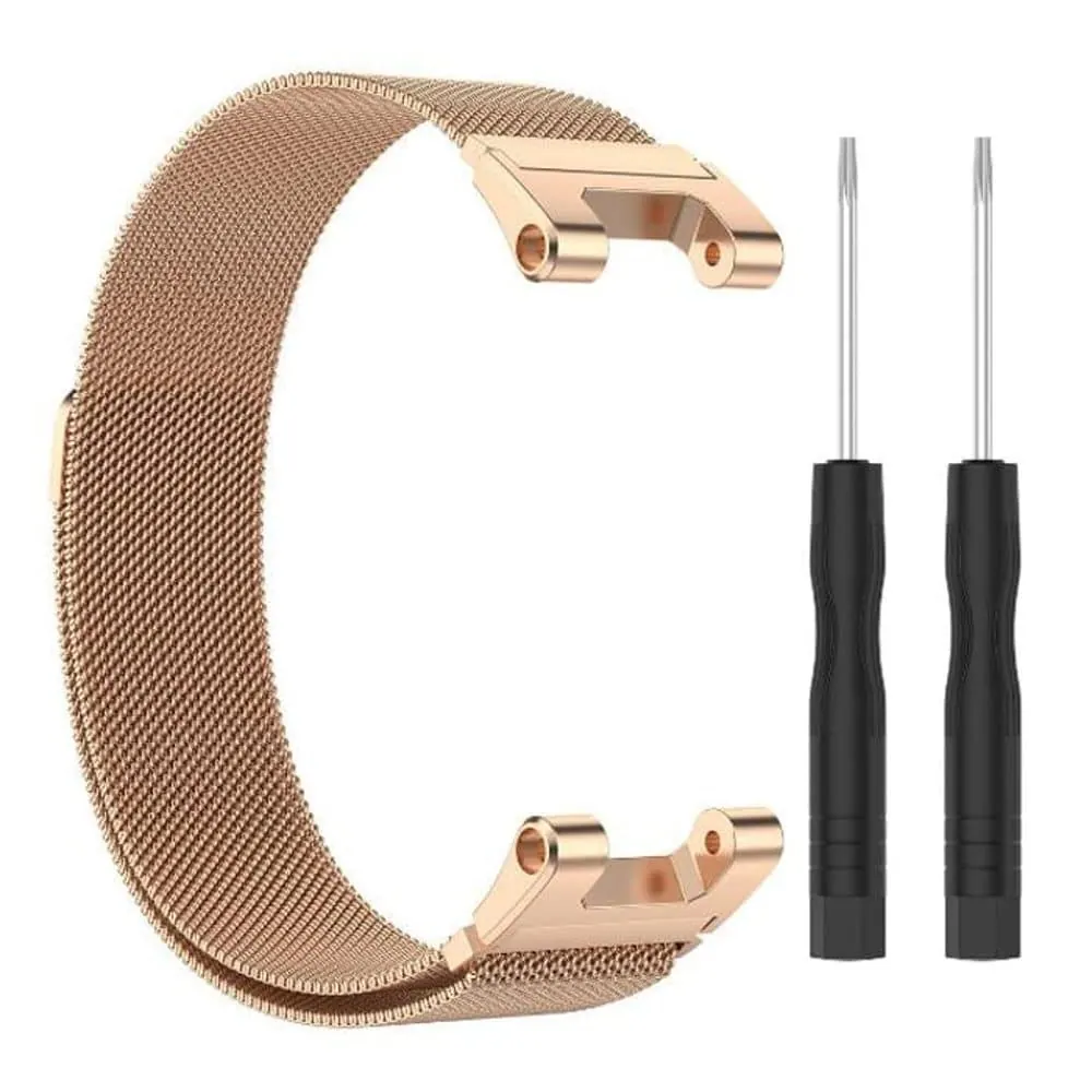Amazfit T-Rex replacement Milanese strap - Rose gold