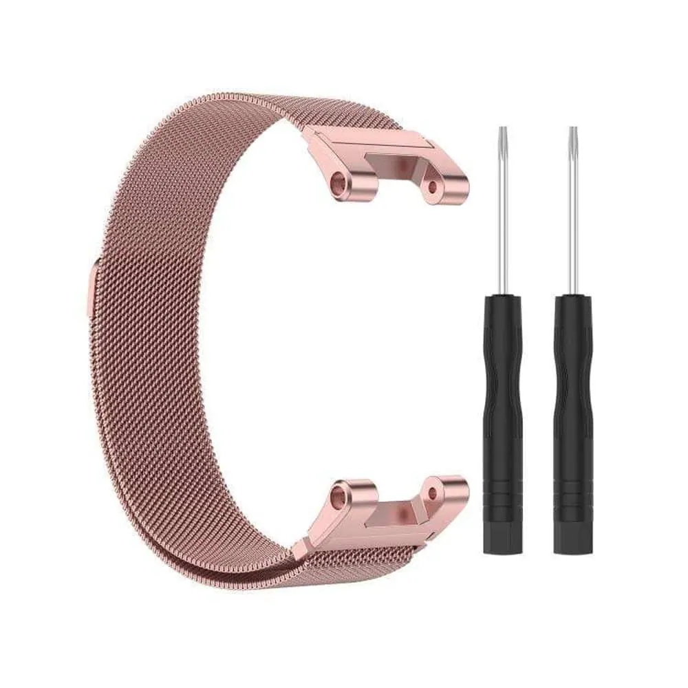 Amazfit T-Rex replacement Milanese strap - Rose Pink