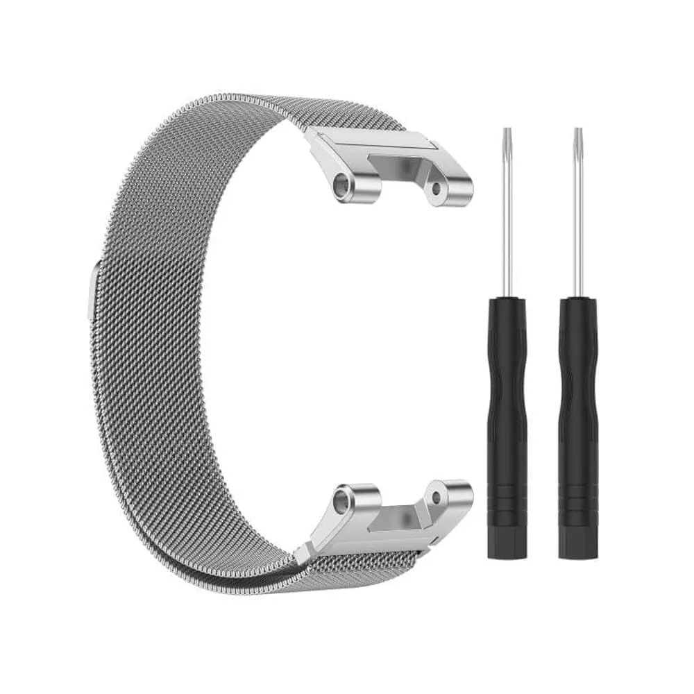 Amazfit T-Rex replacement Milanese strap - Silver