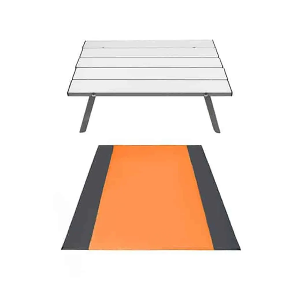 Camping/Outdoor/Travel/Picnic Waterproof Table & Blanket Combo