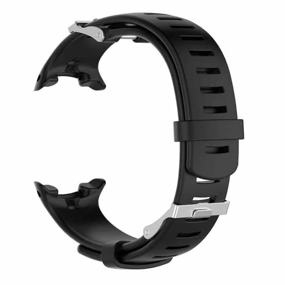 Waterproof Silicone Strap for Suunto D4 D4i Novo- Black