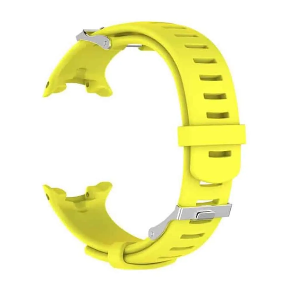 Waterproof Silicone Strap for Suunto D4 D4i Novo- Yellow