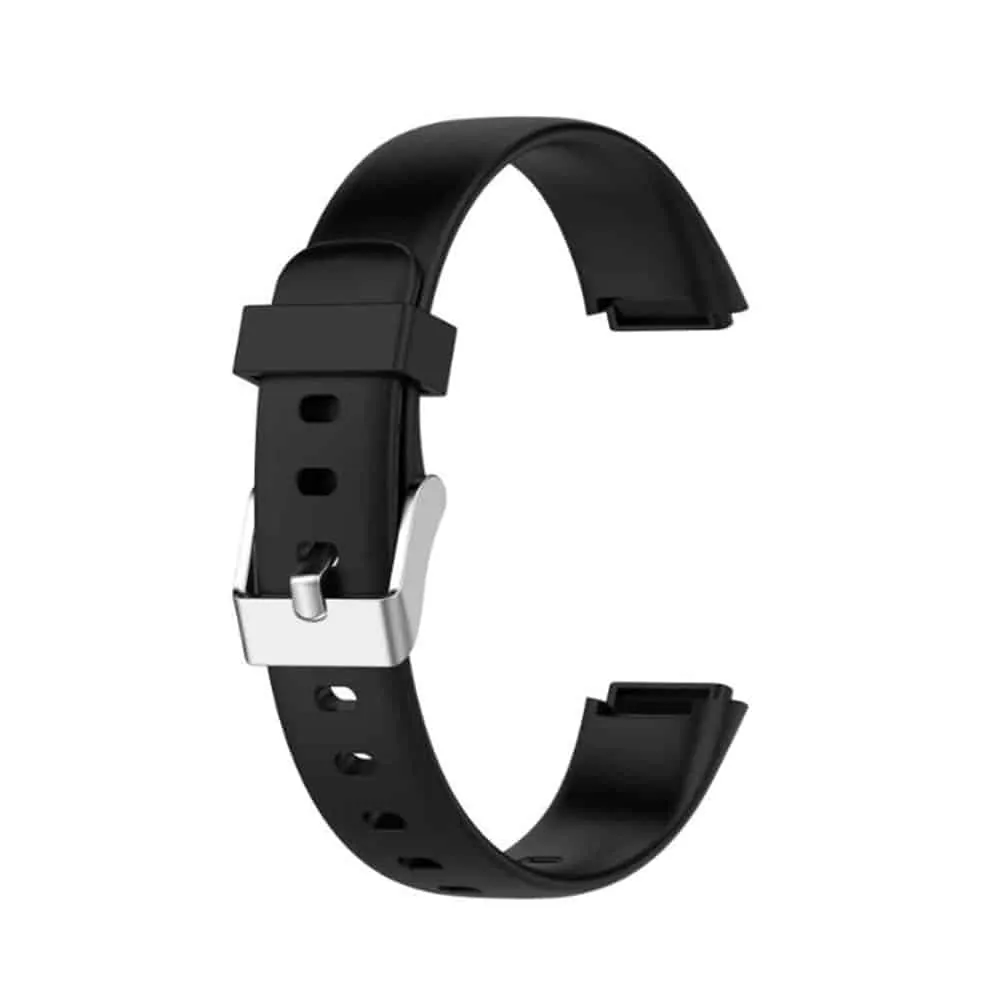 Fitbit Luxe Replacement Silicone Strap - Black (S-M)
