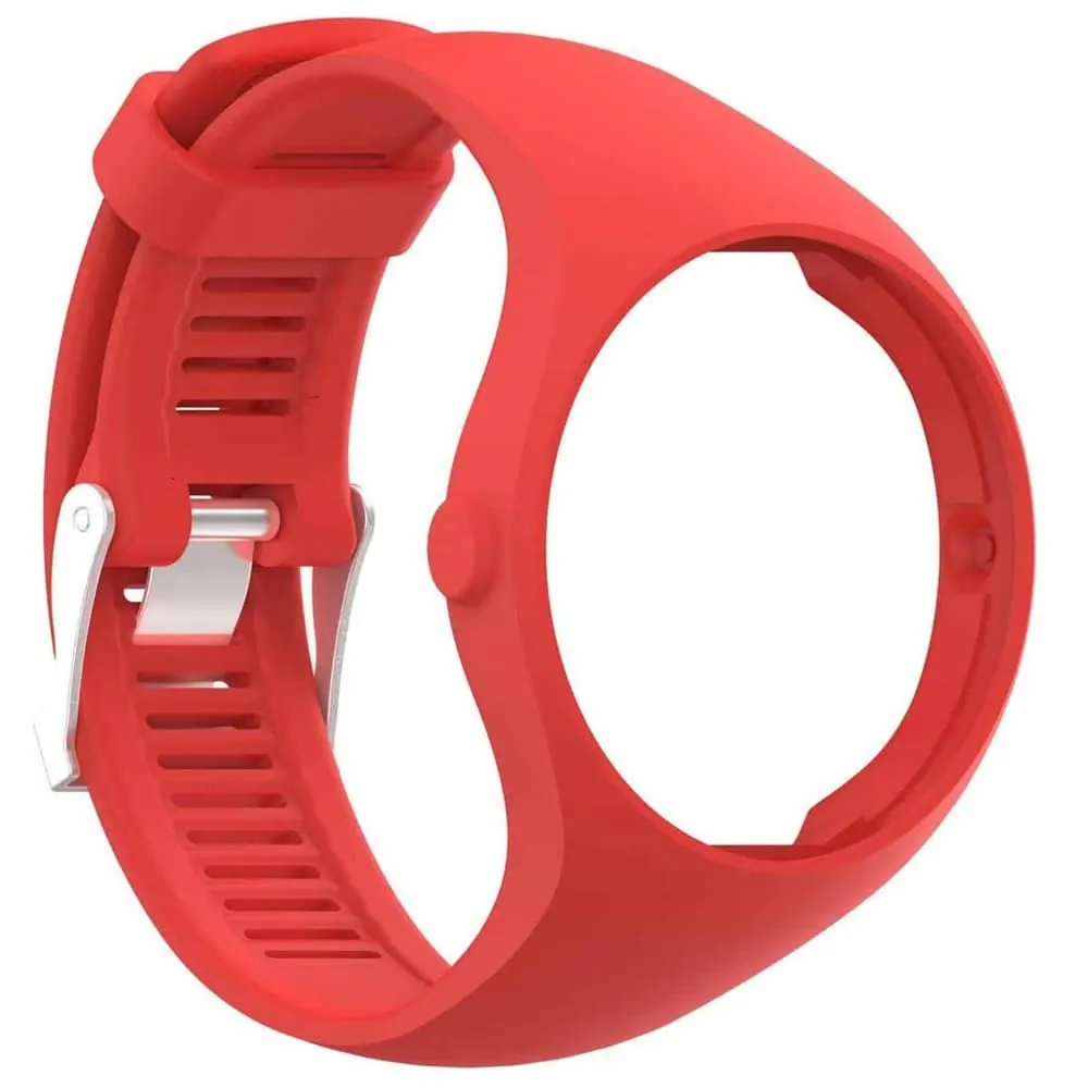 Silicone Strap for Polar M200-Red