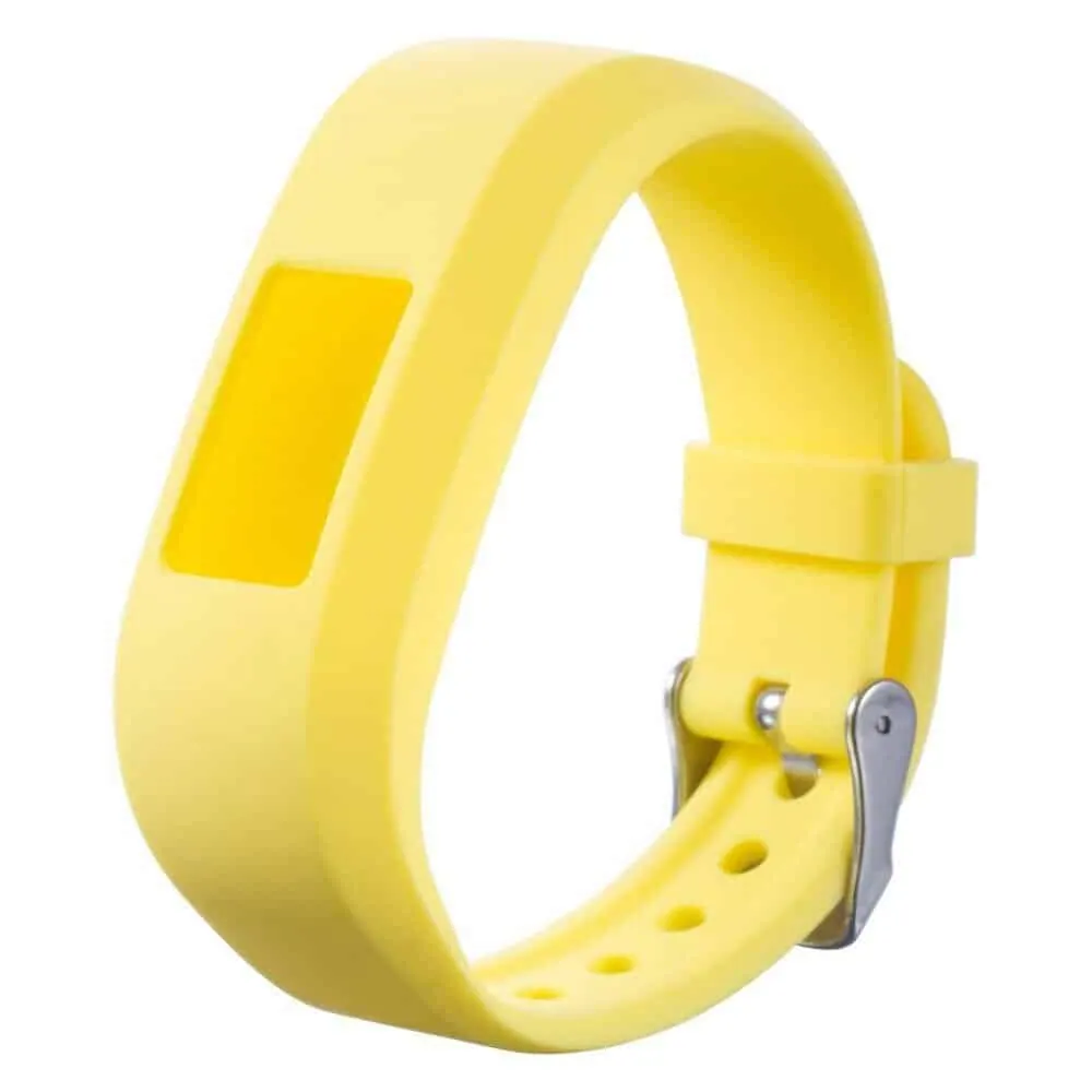Silicone Strap for Garmin Vivofit 4 (M/L) - Yellow