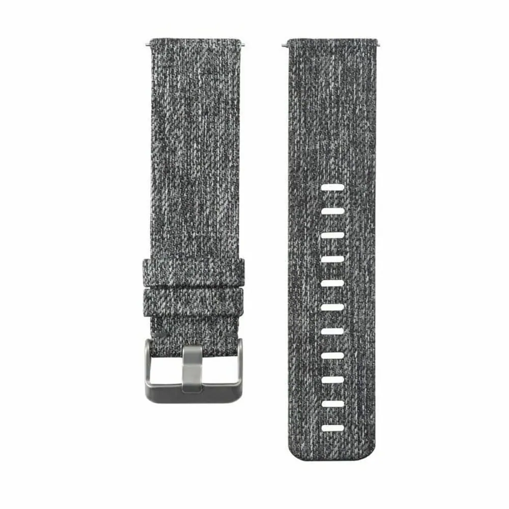 Fitbit Versa/2/Lite/SE replacement nylon strap - Black