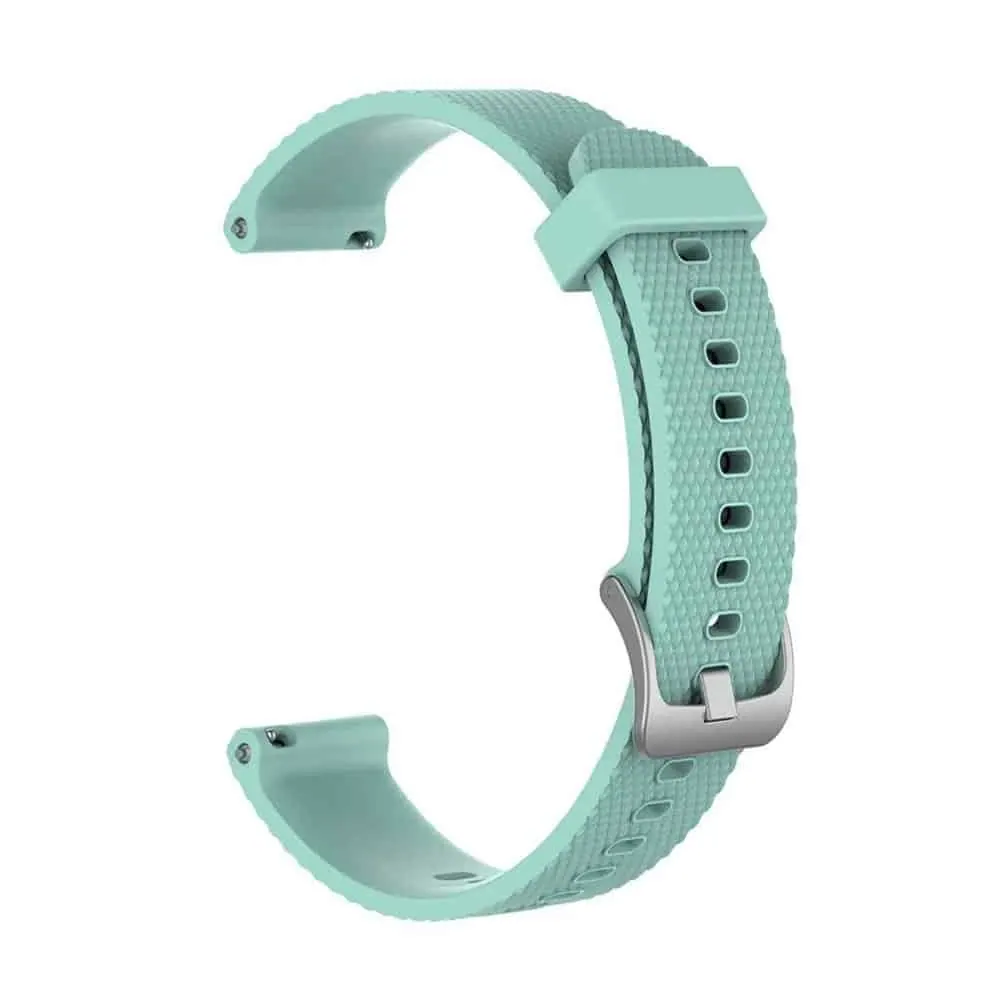 18mm Quick Release Silicone Strap - Frost Blue