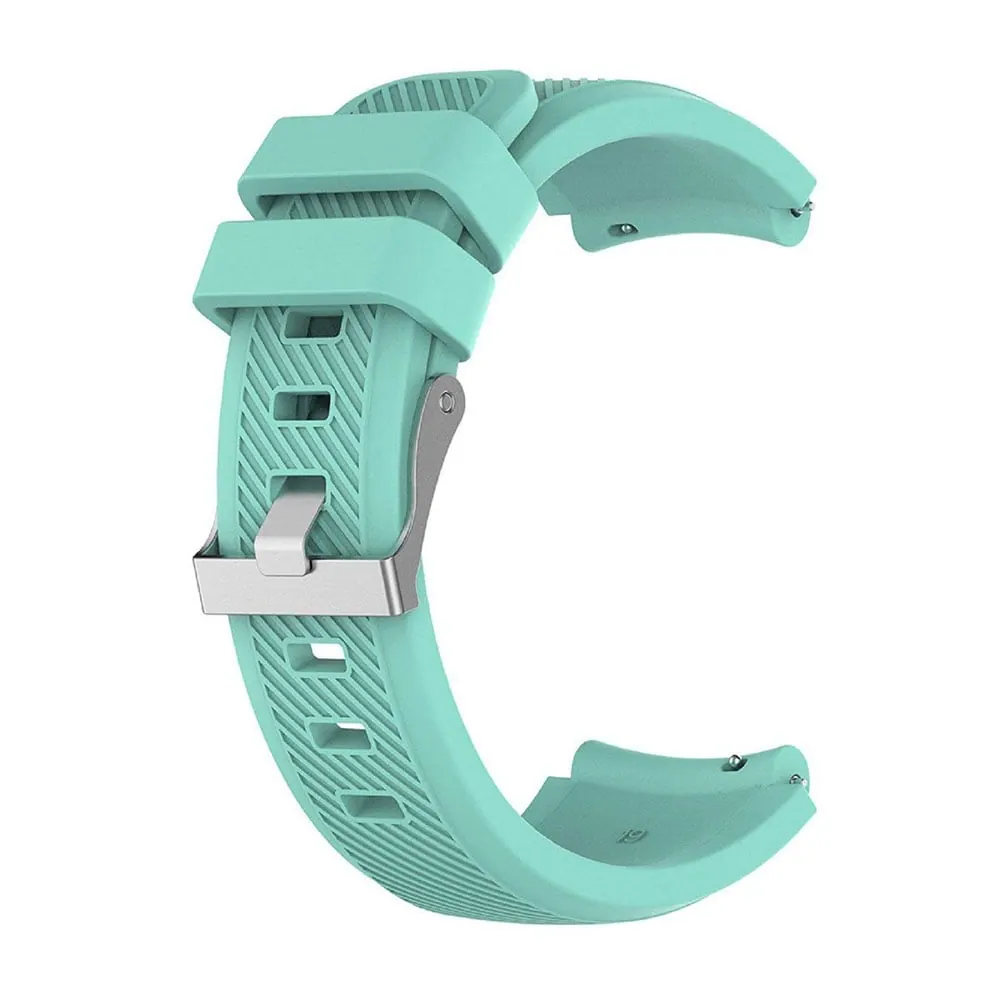 22mm Silicone Strap for Amazfit Stratos/ Pace - Frost Blue - S-M