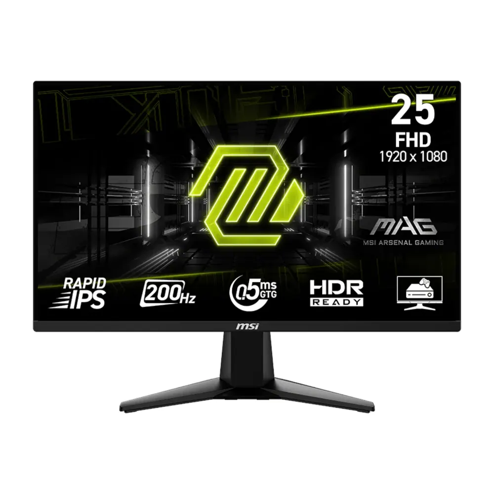 MSI 25″ FHD 200Hz Rapid IPS Gaming Monitor