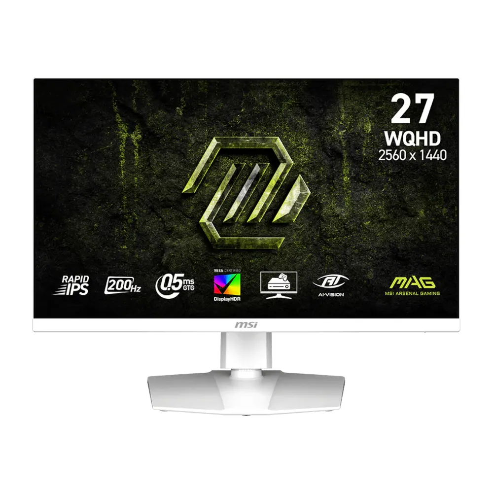 MSI 27″ WQHD 200Hz IPS Gaming Monitor – White