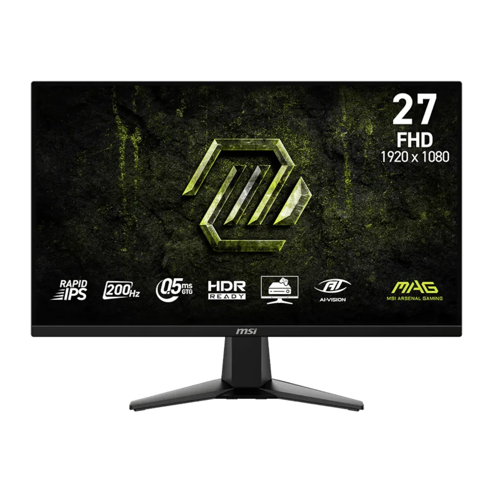 MSI 27″ FHD 200Hz Rapid IPS Gaming Monitor