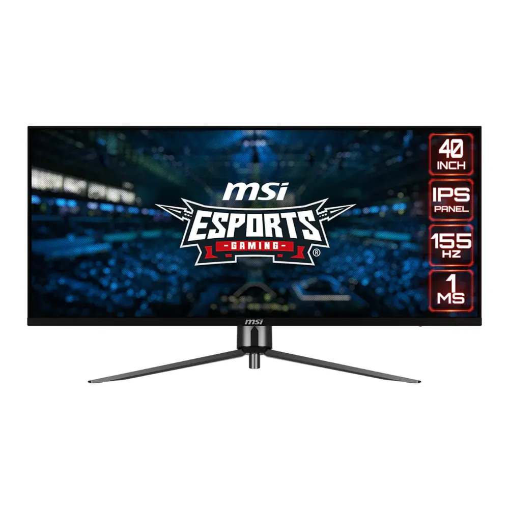MSI MAG 401QR 40″ UWQHD 155Hz Ultra Wide Gaming Monitor