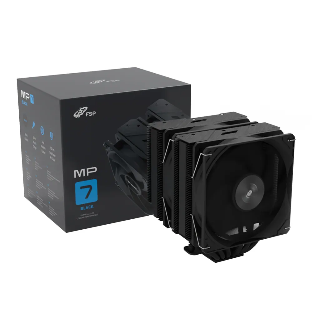 FSP 120mm PWM CPU Air Cooler – Black